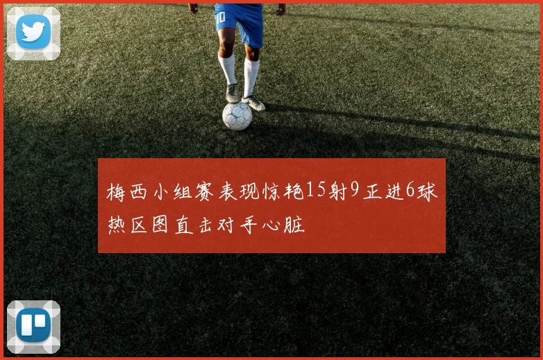 梅西小组赛表现惊艳15射9正进6球热区图直击对手心脏